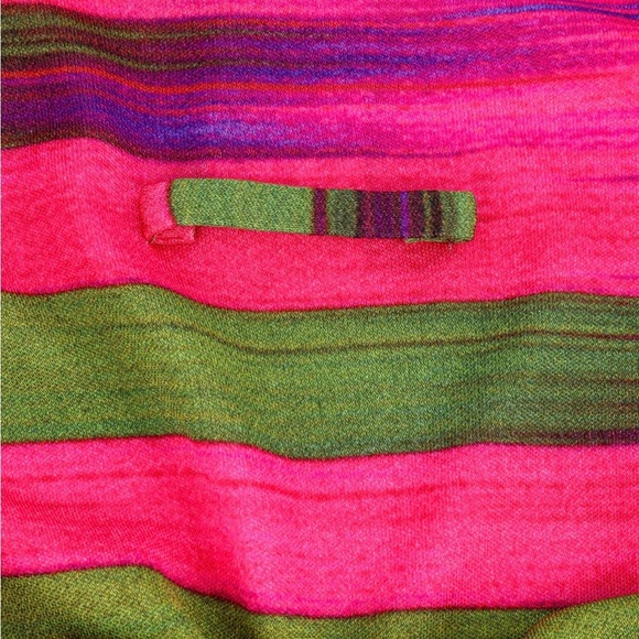 Jean Paul Gaultier Soleil Maxi Dress Fuzzi Striped Tank Sleeveless Jersey Medium - Picture 2 of 14